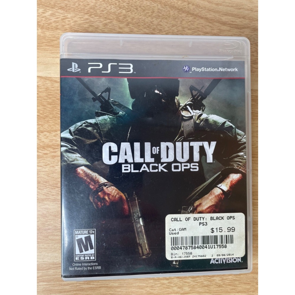 Call of Duty: Black Ops PS3 Sony Playstation 3
